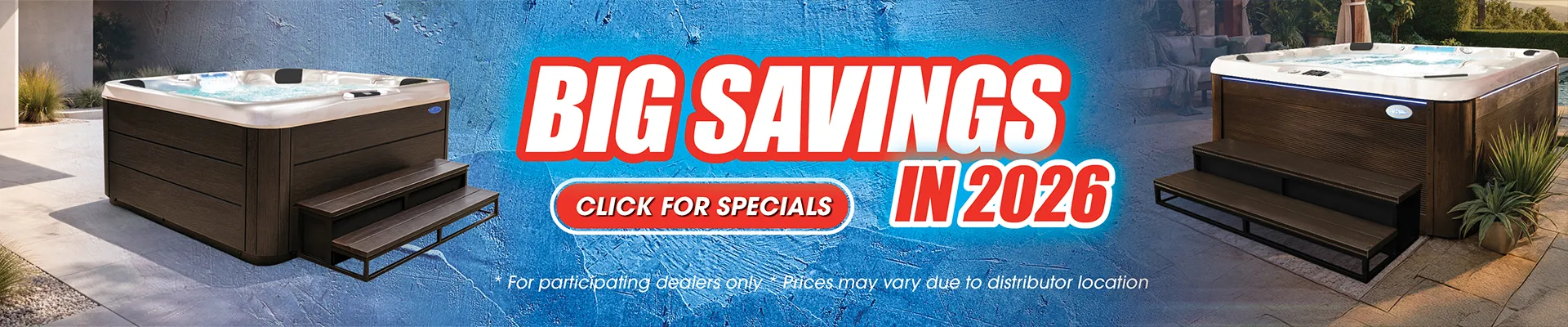 Calspas hot tub being used in a family setting - Pontiac