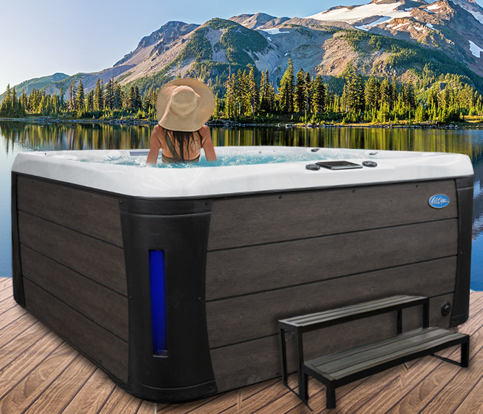 Calspas hot tub being used in a family setting - hot tubs spas for sale Pontiac